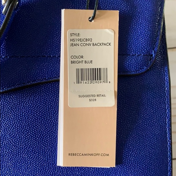 REBECCA MINKOFF Jean Convertible Backpack NEW - Picture 3 of 7